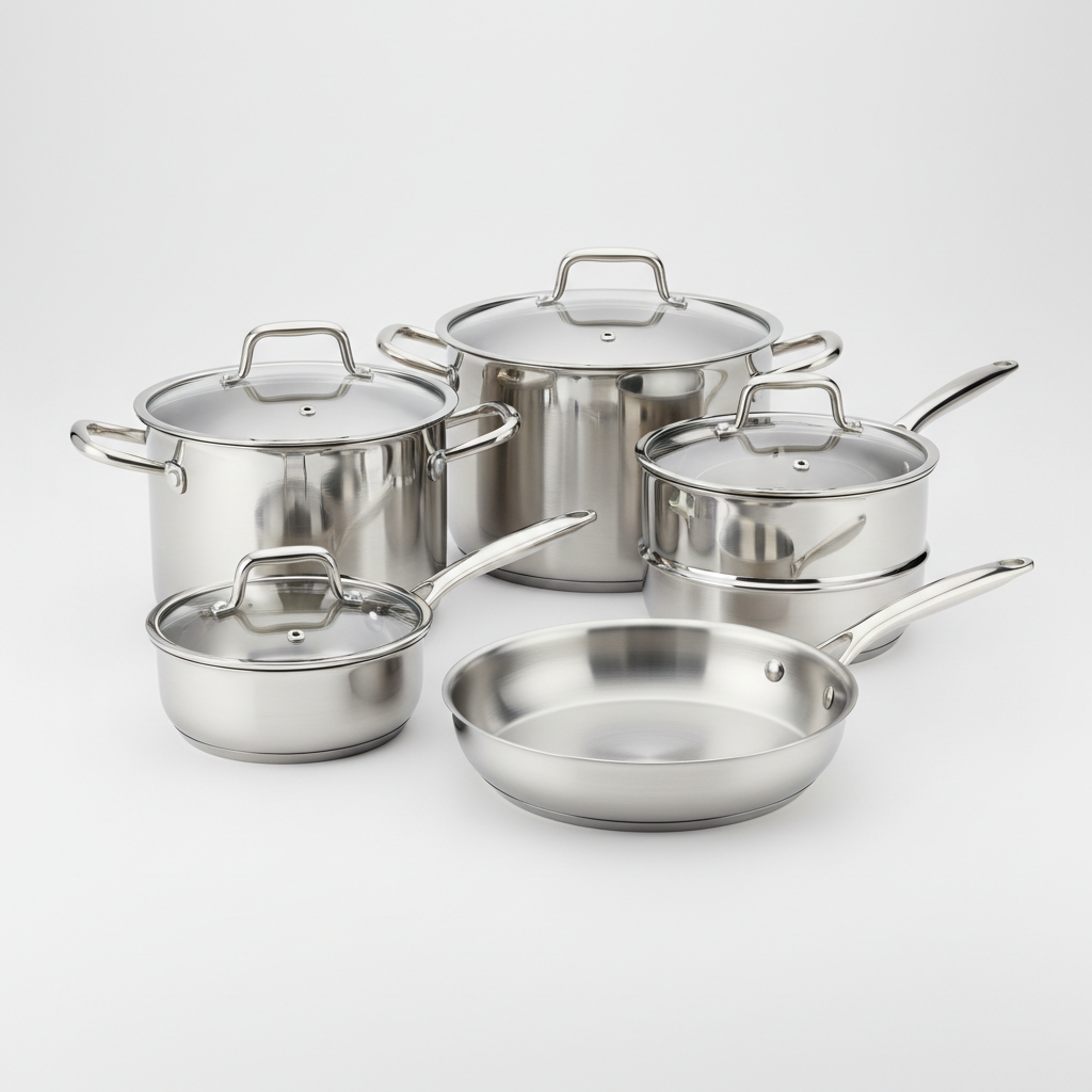 Premium Stainless Steel Cookware Set