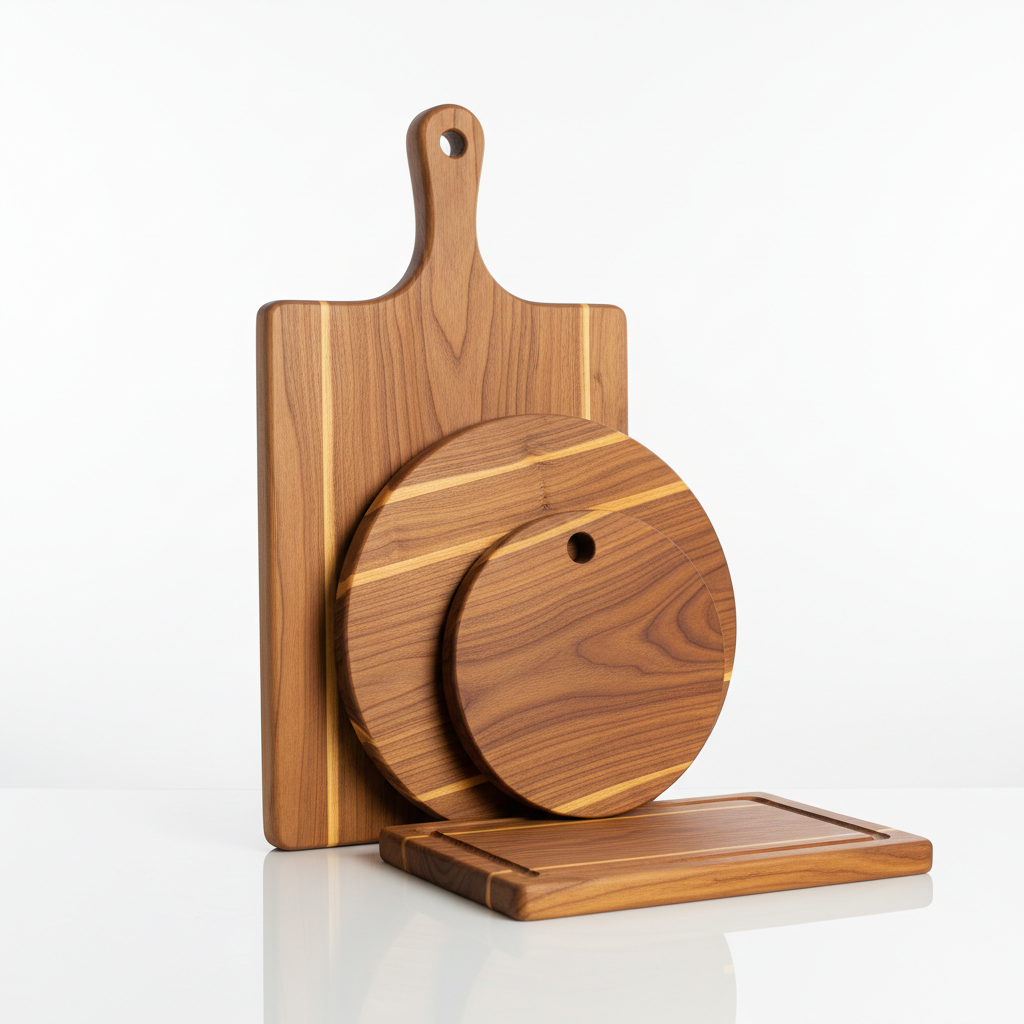 Wooden Cutting Board Set